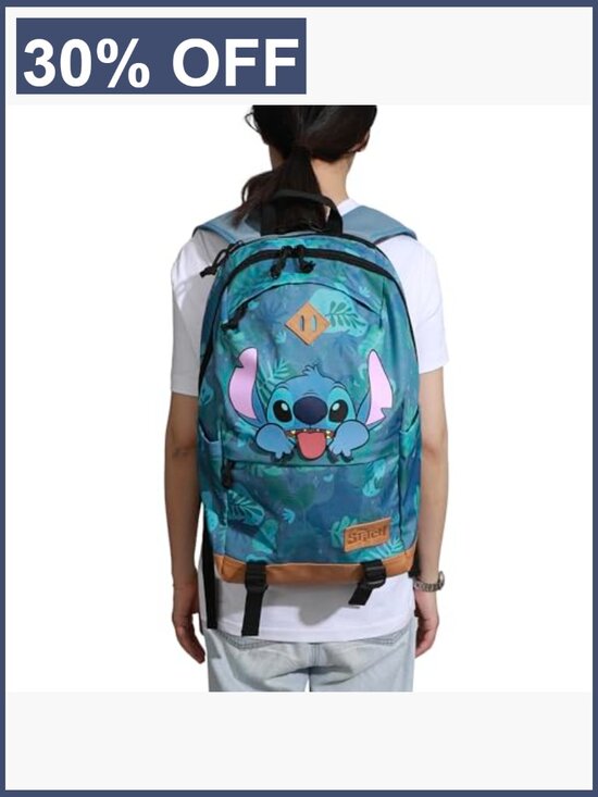 Hooded Backpack with Ears, Soft Poly Fur, Laptop Sleeve, Adjustable Straps main image 3